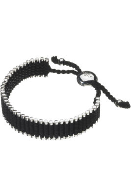 Friendship Bracelet in Black at Tourneau