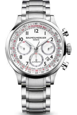 Baume & Mercier Steel Capeland Watch
