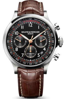 Baume & Mercier brown Capeland watch