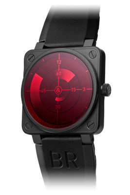 Bell & Ross Red Radar watch