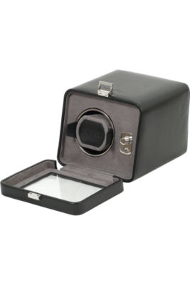 Single Module 2.5 Watch Winder with Cover at Tourneau