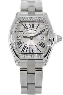 18K White Gold Roadster Quartz at Tourneau
