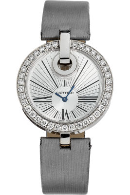 18K White Gold Captive Quartz at Tourneau