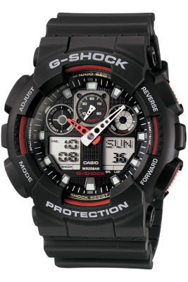 Casio Ana-Digi G-Shock watch at Tourneau