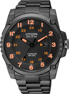 Citizen Watch - black super tough titanium