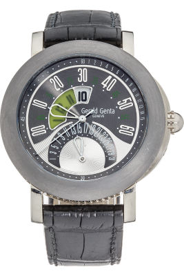 18K White Gold Arena Bi Retro Automatic