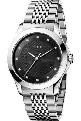 G-Timeless Steel with Diamonds at Tourneau