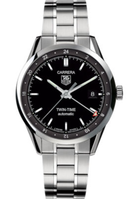 Tag Carrera Automatic Twin-Time 39mm at Tourneau