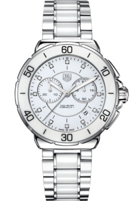 Formula 1 Steel, Diamonds and Ceramic Chronograph 41mm by Tag Heuer