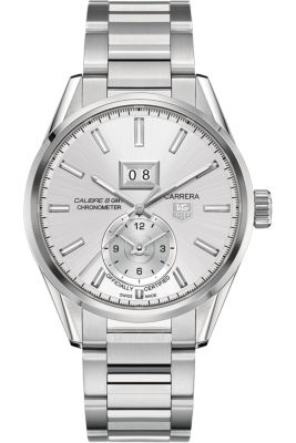 WAR5011.BA0723 Carrera Calibre 8 Grande Date GMT (COSC Certified)