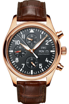 IWC Watch - Pilot's Chronograph in Rose Gold