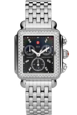 Deco Diamond, Black Diamond Dial at Tourneau