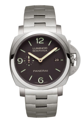 panerai luminor marina 1950 3 days automatic titanio watch