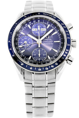 Stainless Steel Speedmaster Annual Calendar Automatic at Tourneau