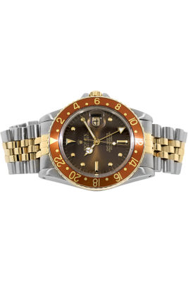 18K Yellow Gold  and Steel GMT Master Automatic Circa 1981 3