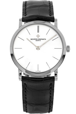 18K White Gold Patrimony Manual